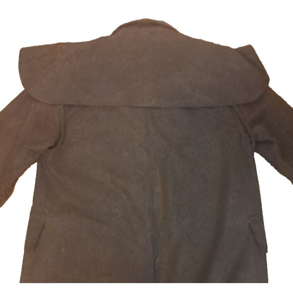 Vintage Womens Driza Bone Riding Coat Equestrian Waterproof Brown Australia 4 - Picture 11 of 11